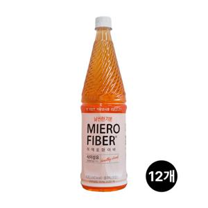 현대약품 미에로 화이바 1.2L x 12페트(증정/일반)랜덤발송 식이섬유음료