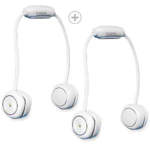 싸파 넥밴드 휴대용 선풍기 SPK-H22F05 1+1 접이식