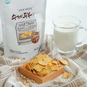 [더싱싱]국산 콩으로 만든 수제 두부과자 110gx15팩 해썹인증