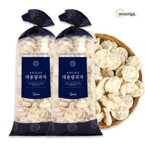 [우리가스토리] 현미쌀과자 350g x 2봉 대용량과자 옛날과자 뻥튀기