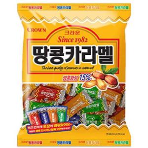갤러리아_크라운 땅콩카라멜 324g