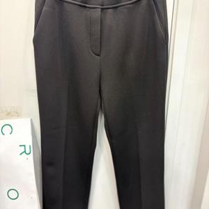 [크로커다일레이디]허리밴딩 와이드 팬츠 블랙