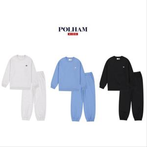 [폴햄키즈]공용)더블니트 맨투맨조거팬츠세트