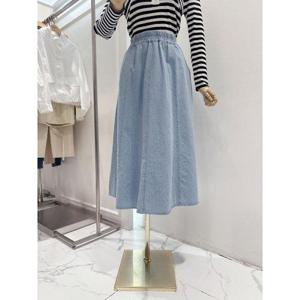 갤러리아_[ab.f.z] 연청 플레어 스커트(ATA2HS31D)