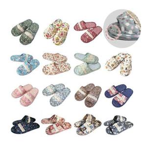 NEW 2중패드 퀼트쿠션화 면슬리퍼 덧신실내화 거실화 WFH40E2