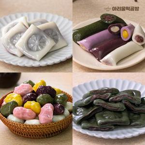 [아리울떡공방]총 5kg / 가래떡2kg+절편2kg+깨송편1kg