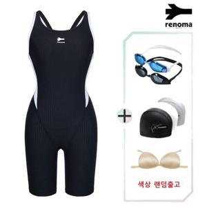 [레노마수영복]여성 실내 4종세트 수영복  LS2G866SET-BK_IC