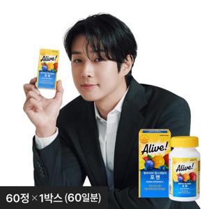 얼라이브 멀티비타민 포 맨 60정 1병