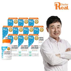 [10개+쇼핑백증정]리얼닥터 포스트바이오틱스 100억 유산균 400mgX30캡슐 10개 (10개월분)