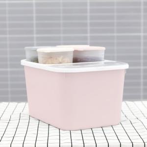마카롱 쌀통 10Kg + 마카롱 다용도 잡곡통 900ml 4개