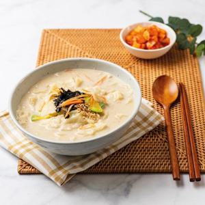 [푸르젠] 진한 들깨수제비 5인분(들깨육수 5팩(팩당 500g)+생수제비 1kg)