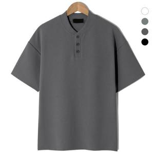 [엠엔씨][MNC] 헨리넥 단추 반팔티 (MDBT559SO)