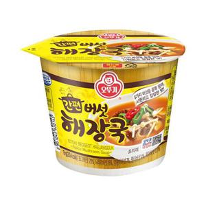 오뚜기 간편버섯해장국(컵국) 9g x 15개
