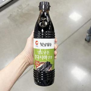 청정원 염도 낮춘 발효 다시마 간장 840ml 401826