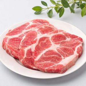 쫄깃한 돼지 목살 500g 2팩