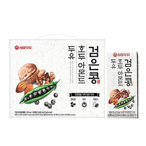 [서울우유]서울우유 검은콩호두아몬드 두유 190mlx20개