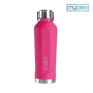 [Mybevi] 마이베비 콰트로캔틴(캐리핸들)490ml 러버 핫핑크