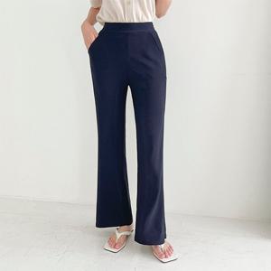 토마토팩토리 [당일출고/빅사이즈~2XL] 여성용 세상편한 밴딩 슬랙스 팬츠 롱부츠컷(2color)