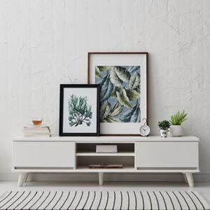 [에보니아] ★비밀특가 단독특가 베네토 오픈 서랍 수납 거실장 1500