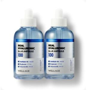 웰라쥬 리얼 히알루로닉 블루 100 앰플 100ml 2개