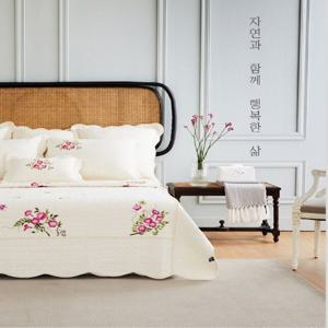 효재 서화 워싱 스프레드 광목 이불세트 킹 K 봄 여름 간절기 혼수 선물 먼지없는 이불 침구