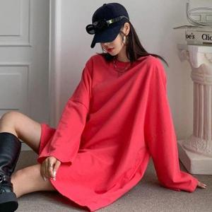 [브이와이][VY] 여자 빅사이즈 롱 티셔츠_WT31680_18259117_588847