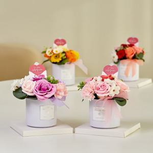 메종드플로레 어버이날 카네이션 스승의날 비누꽃 화분 돈꽃다발 용돈박스 4color (택1)