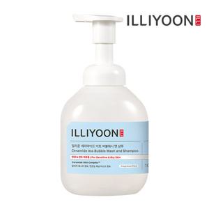 일리윤 세라마이드 아토 버블 워시 앤 샴푸 400ml