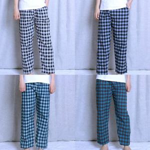 하이앤로우 홈웨어 선염 주머니 남자 9부 파자마 바지