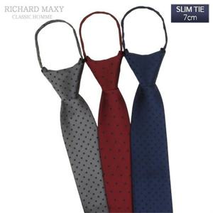 [자동/7cm] 도트 슬림 자동넥타이 3color - SMRT 057
