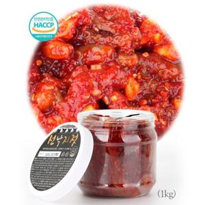 밥도둑 양념 낙지 젓갈 1kg