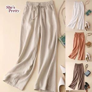 ★타임특가★ [쉬즈프리티] 더제인스트링린넨팬츠