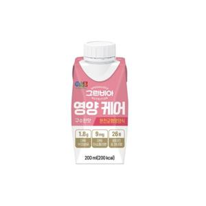[정식품]그린비아 영양케어 구수한맛 완전균형영양식 200mlx12팩