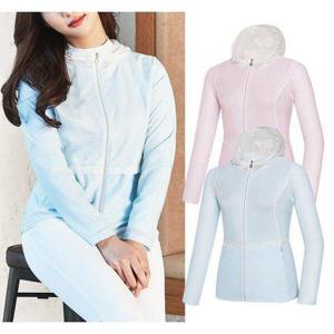 [콜핑]콜핑 자프리 여 KRJ6256W 바람막이 후드 스판 원단 프린트 여성 등산 자켓