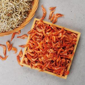 [어부애약속] 국내산 말린 홍새우 국물 볶음 요리용 150g