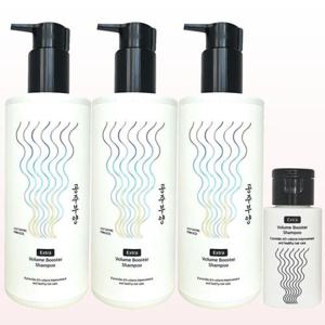 [가히]가히 공주부양 공중부양 샴푸 볼륨 부스터 샴푸 500ml 3개+30ml 1개