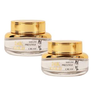 (1+1)쉬림 24K골드 프레스티지 탄력크림 50ml /프리미엄 미백 주름개선 기능성 보습 탄력 기초화장품