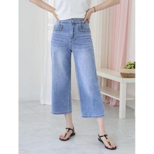 [웬디즈갤러리]아이스 스티치 포켓 데님 팬츠/데일리 여름 청바지 RPT131