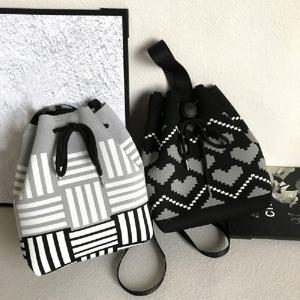 보니보따리 니트조리개 크로스백 숄더백 토트백 에코백 니트가방 조리개스타일 여성가방