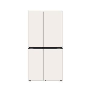 LG 매직스페이스 4도어 양문형냉장고 S836GBB142 무료배송