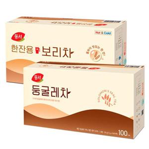 동서 둥굴레차 100T+한잔용보리차100T
