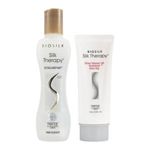 실크테라피 본드 앤 리페어 헤어 에센스 130ml+트리트먼트 100ml