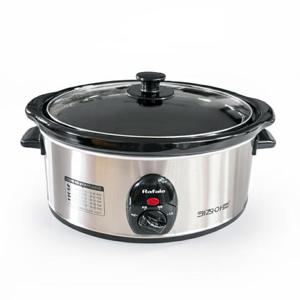 키친아트 라팔 대용량 세라믹 슬로우쿠커 3.2L 삼계탕 갈비찜 구운계란 찜기