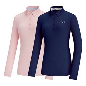 비티알 BTR 2301TB439W 골프웨어 통풍 PK 여성 골프 긴팔 카라 티셔츠