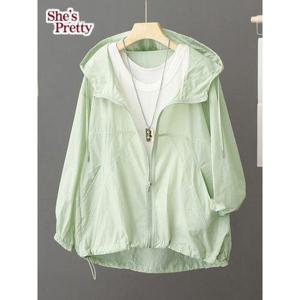 [쉬즈프리티]레온후드윈드자켓