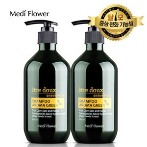 메디플라워 아로마 그린 탈모 샴푸 500mlx2개