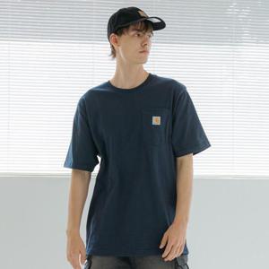 칼하트 워크웨어 포켓 반팔티셔츠 K87