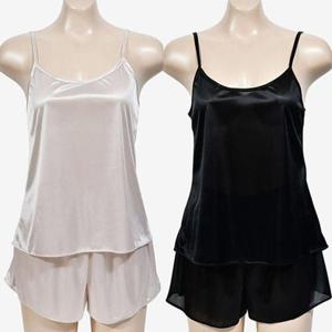 로맨틱 스타일 부드럽고 홈웨어 여성 슬립 상하세트 W705AD8