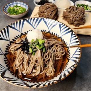 [우정제면소] 메밀국수(소바) 12인분세트 (생면2kg+메밀장12봉)