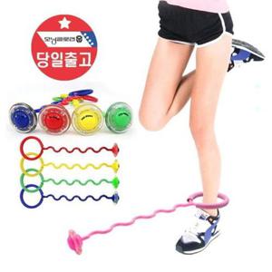 [BZFF8843_51EA]깜박이는 LED 발목 줄넘기 유산소 훌라후프